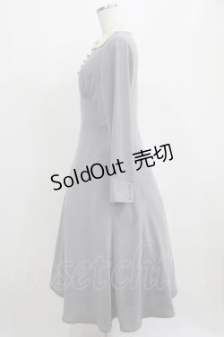 画像2: an another angelus / 変形クレリックレース衿ワンピース Free SAX H-25-04-06-1011-CA-OP-NS-ZH