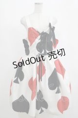 Vierge Vampur / 【プラスサイズ】ファニートランプジャンパースカート プラスサイズ オフ H-25-04-06-1002-LO-OP-NS-ZH
