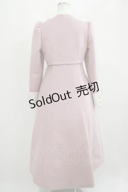 画像3: 【SALE】Me roir / 配色ドーリーロングコート M ピンク H-25-04-06-1013-GO-CO-NS-ZT-C057