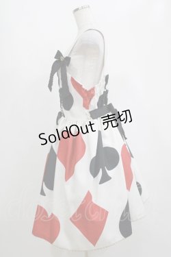 画像2: Vierge Vampur / 【プラスサイズ】ファニートランプジャンパースカート プラスサイズ オフ H-25-04-06-1002-LO-OP-NS-ZH