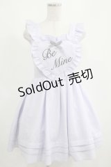 Ank Rouge / Be Mineハートジャンパースカート M ラベンダー H-25-04-06-1016-CA-OP-NS-ZH