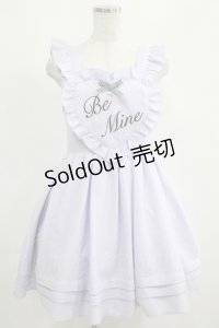 Ank Rouge / Be Mineハートジャンパースカート M ラベンダー H-25-04-06-1016-CA-OP-NS-ZH