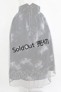 axes femme / テレスコーププリントスカート Free ブラック H-25-04-06-1019-AX-SK-NS-ZH