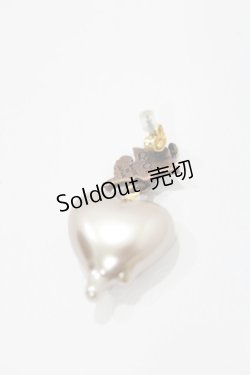 画像2: Q-pot. / Sweetheart Angel Pierce  ブラウン H-25-04-06-011-QP-AC-KB-ZH