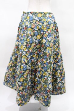 画像3: Jane Marple Dans Le Salon / Gloria lomo matelasse skirt  グリーン H-25-04-06-020-JM-SK-KB-ZH
