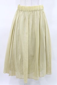 Jane Marple / sherbet voil tutu skirt  イエロー H-25-04-06-022-JM-SK-KB-ZH