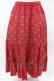 画像1: Jane Marple Dans Le Salon / Granny’s buttons tiered skirt  ローズ H-25-04-06-023-JM-SK-KB-ZH (1)