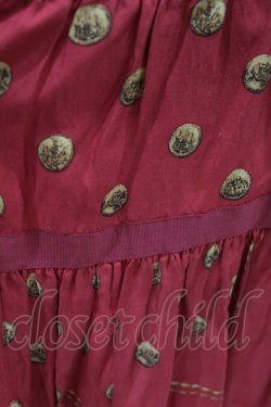 画像4: Jane Marple Dans Le Salon / Granny’s buttons tiered skirt  ローズ H-25-04-06-023-JM-SK-KB-ZH