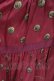 画像4: Jane Marple Dans Le Salon / Granny’s buttons tiered skirt  ローズ H-25-04-06-023-JM-SK-KB-ZH (4)