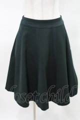 Jane Marple / Cashmere Doeskin Gored Skirt  ダークグリーン H-25-04-06-025-JM-SK-KB-ZH