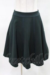 Jane Marple / Cashmere Doeskin Gored Skirt  ダークグリーン H-25-04-06-025-JM-SK-KB-ZH