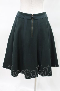 画像2: Jane Marple / Cashmere Doeskin Gored Skirt  ダークグリーン H-25-04-06-025-JM-SK-KB-ZH