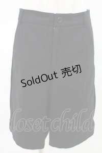 Jane Marple / ファインフラノショートパンツ  ブラック H-25-04-06-027-JM-PA-KB-ZT022