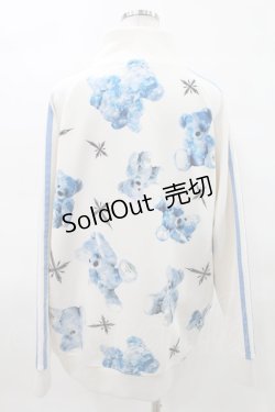 画像2: TRAVAS TOKYO / 昇華ジャージZIPジャケット  ホワイト H-25-04-06-031-PU-TO-KB-ZH