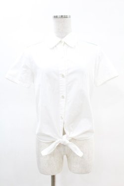 画像1: MILK / Milky'sシャツ  白 H-25-04-07-040-ML-BL-KB-ZH