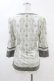 画像2: Rozen Kavalier / 刺繍レースプリントカットソー  緑 H-25-04-07-044-OO-TO-KB-ZH (2)