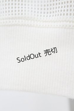 画像3: MILKBOY / MESH ZIP UP HOODIE  アイボリー H-25-04-07-054-MB-JA-KB-ZH