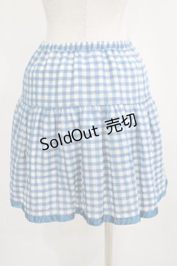 画像3: Emily Temple cute / ギンガムリボンスカート  青 H-25-04-07-1030-ET-SK-KB-ZH