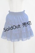 Emily Temple cute / シアーチェックスカート  ブルー H-25-04-07-1031-ET-SK-KB-ZH
