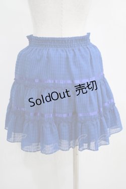 画像3: Emily Temple cute / シアーチェックスカート  ブルー H-25-04-07-1031-ET-SK-KB-ZH