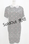 MILK / ローズガーランドワンピース  ブラックフラワー H-25-04-07-1036-ML-OP-KB-ZH