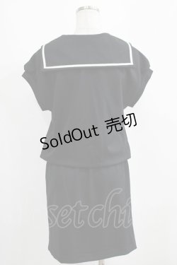 画像3: MILK / Sailor ladyワンピース  ブラック H-25-04-07-1039-ML-OP-KB-ZH