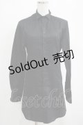BPN FOR MEN / プリーツブラウス M 黒 H-25-04-07-1042-GO-BL-KB-ZH