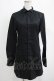 画像1: BPN FOR MEN / プリーツブラウス M 黒 H-25-04-07-1042-GO-BL-KB-ZH (1)