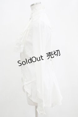 画像2: Rozen Kavalier / カメオブローチジャボ付ブラウス  オフ H-25-04-07-1052-OO-BL-KB-ZH