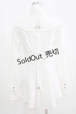 画像3: Rozen Kavalier / カメオブローチジャボ付ブラウス  オフ H-25-04-07-1052-OO-BL-KB-ZH