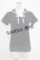 MILK / セーラートップス  ブラック H-25-04-07-1054-ML-TO-KB-ZH