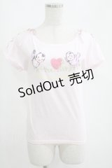 MILK / ツィートバードTee  ピンク H-25-04-07-1057-ML-TO-KB-ZH