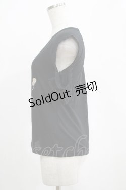 画像2: MILK / キャンディーマウスTops  ブラック H-25-04-07-1059-ML-TO-KB-ZH