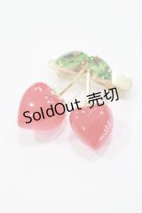 MILK / ハートチェリーバレッタ  レッドチェリー H-25-04-07-1071-ML-AC-KB-ZH