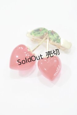 画像1: MILK / ハートチェリーバレッタ  レッドチェリー H-25-04-07-1071-ML-AC-KB-ZH