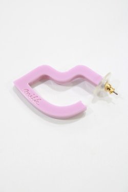 画像1: MILK / Lipピアス  ピンク H-25-04-07-1073-ML-AC-KB-ZH