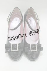 MILK / プティフレームシューズ 23.5cm ブラック H-25-04-07-1080-ML-SH-KB-ZH