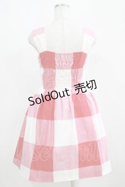 画像3: MILK / GINGHAMドレス  赤 H-25-04-07-1011-ML-OP-KB-ZH