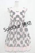 MILK / フラワーチュールドレス  ピンク H-25-04-07-1012-ML-OP-KB-ZT129