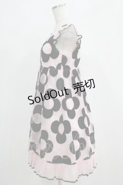 画像2: MILK / フラワーチュールドレス  ピンク H-25-04-07-1012-ML-OP-KB-ZT129