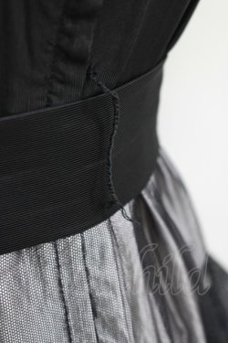 画像5: BPN / 裾刺繍チュールジャンパースカート M 黒 H-25-04-07-1015-GO-SK-KB-ZH