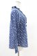 画像3: Jane Marple / Tumbling Diceのフリルカラーブラウス  ブルー H-25-04-07-009-JM-BL-KB-ZH (3)