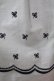 画像4: Jane Marple Dans Le Salon / Clover Embroideryキャトルタックスカート  サックス H-25-04-07-012-JM-SK-KB-ZH (4)