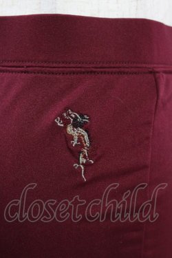 画像3: Ozz oneste / 龍刺繍レギンス  エンジ H-25-04-07-022-OO-PA-KB-ZH