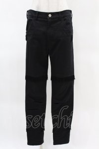 MILKBOY / フリンジPANTS  黒 H-25-04-07-023-MB-PA-KB-ZH