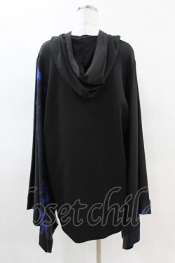 画像2: NieR Clothing / 着物風袖チャイナプルオーバー  黒 H-25-04-07-030-PU-TO-KB-ZH