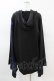画像2: NieR Clothing / 着物風袖チャイナプルオーバー  黒 H-25-04-07-030-PU-TO-KB-ZH (2)