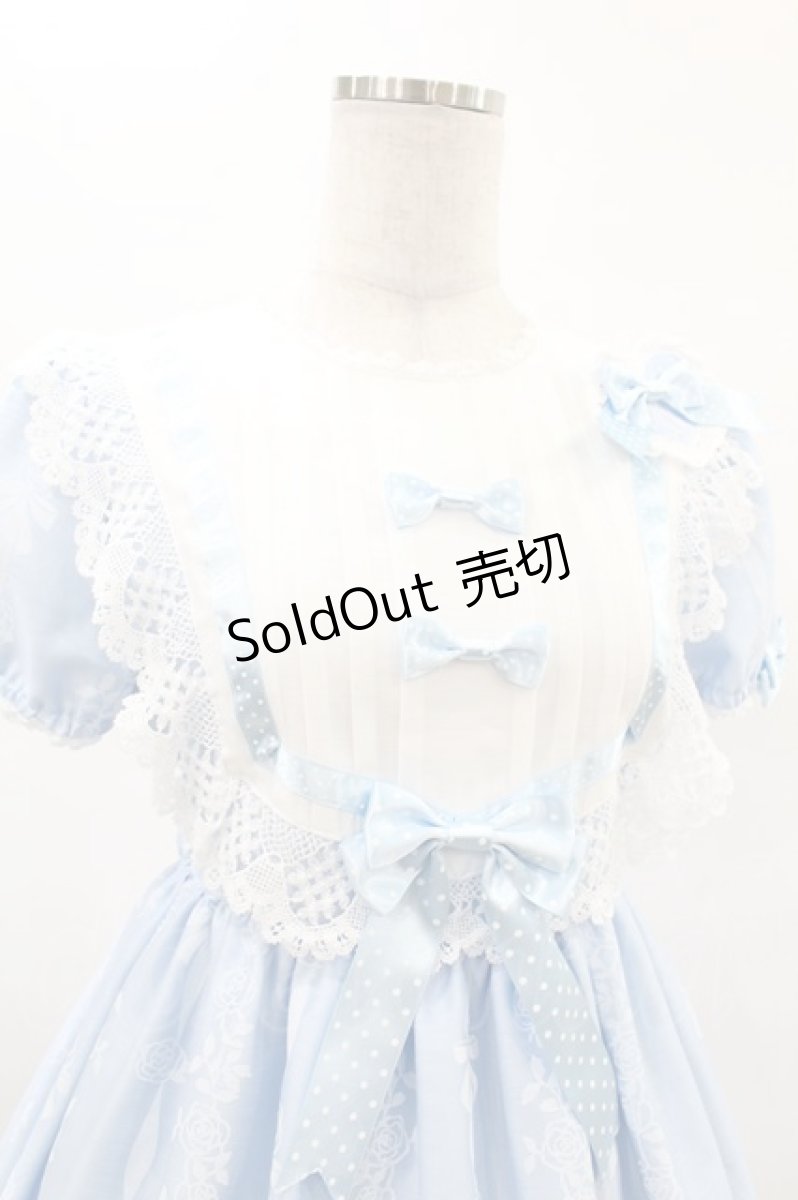 画像4: BABY,THE STARS SHINE BRIGHT / Sugar Rose Tea Timeプリントワンピース Free サックス H-25-04-08-002-BA-OP-NS-ZH (4)