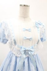 画像4: BABY,THE STARS SHINE BRIGHT / Sugar Rose Tea Timeプリントワンピース Free サックス H-25-04-08-002-BA-OP-NS-ZH (4)