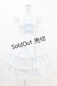 BABY,THE STARS SHINE BRIGHT / リボンミルキーシュガージャンパースカート Free サックス H-25-04-08-003-BA-OP-NS-ZH
